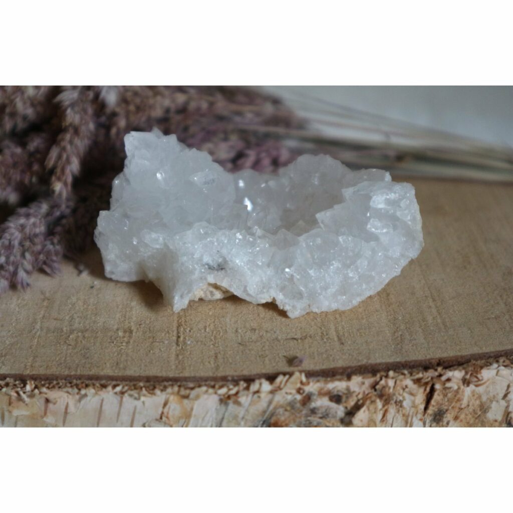 bergkristal geode cluster